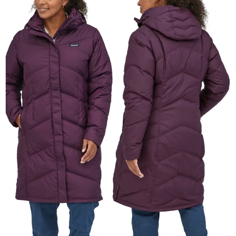 Patagonia Down With It Parka in Plum
